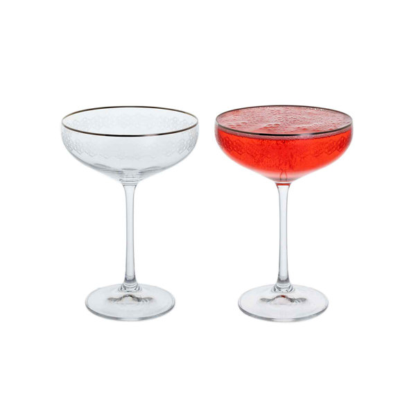 Dartington Crystal Gatsby Cocktail 29ml Crystal Glassware Set Wayfair